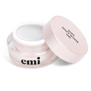 EMI Soft Milky White gel 50g, būvējošais gēls, pienains