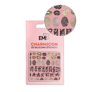Charmicon 3D Silicone Stickers #146 Prints, silikona uzlīmes