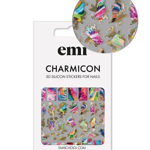 Uzlīmes Charmicon 3D Silicone Stickers #166 Aura, silikona