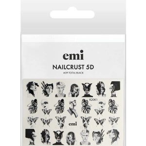 NAILCRUST 5D #29 Total Black, slaideri