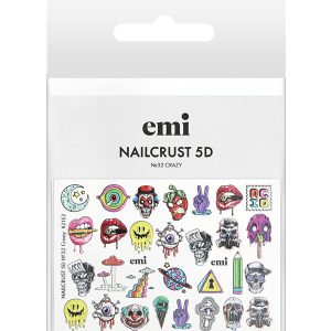 NAILCRUST 5D #32 Crazy, slaideri