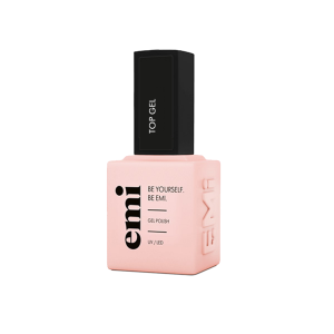 Tops EMI E.MiLac Top gel 15 ml, ar lipīgo slāni
