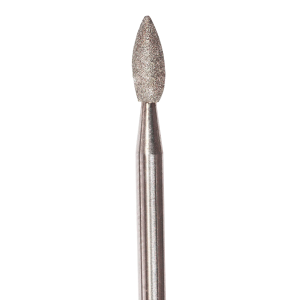 Dimanta frēze, Drop-shaped diamond coated rotary file 2.7mm, F smalks abrazīvs