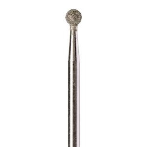 Dimanta frēzes uzgalis ,Ball Shaped Diamond Coated Rotary File, 3 mm, vidējais abrazīvs