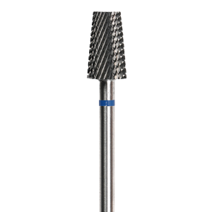 Metāla karbīda uzgalis, Frustum-shaped Carbide Rotary File, 5,7 mm, M vidējais abrazīvs