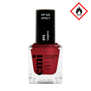 Īpaši noturīga nagu laka Lipgloss #075, 9 ml.
