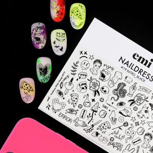 Naildress Slider Design #79 Intro black