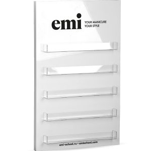 Display E.MiLac 50 gēllakām, balts