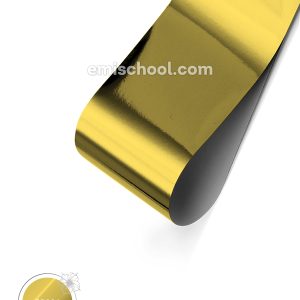 Glossy Foil Noble Gold 1,5 m glancēta folija