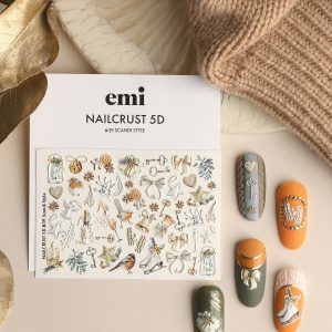 NAILCRUST 5D #39 Scandi Style, slaideri
