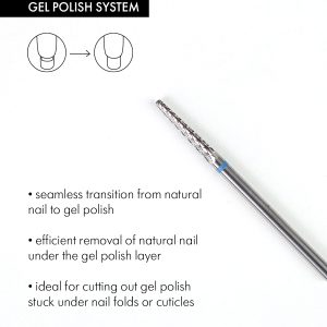 Cone-shaped Carbide Rotary File, 2,3 mm, Medium abrasiveness, karbīda uzgalis vidējais abrazīvs
