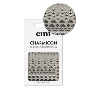 Uzlīmes Charmicon 3D Silicone Stickers #235 Chance, silikona