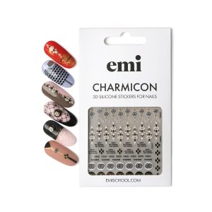 Uzlīmes Charmicon 3D Silicone Stickers #235 Chance, silikona