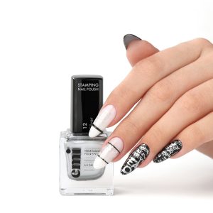 Stempinga laka EMI Nail Polish for Stamping #12 Silver, 9 ml