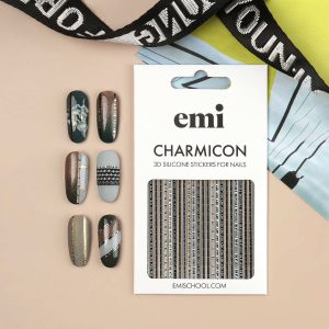 Uzlīmes Charmicon 3D Silicone Stickers #244 Oh la la, silikona