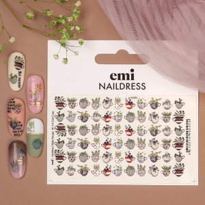 Naildress Slider Design #114 Cute cups, slaideri