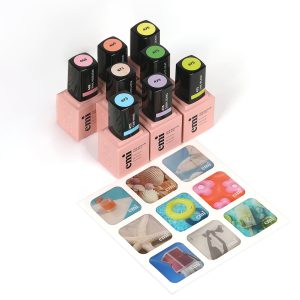 Gēllaku komplekts EMI Set E.MiLac Bird of Passage 8gab*9ml