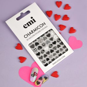 Uzlīmes Charmicon 3D Silicone Stickers #245 Feelings, silikona