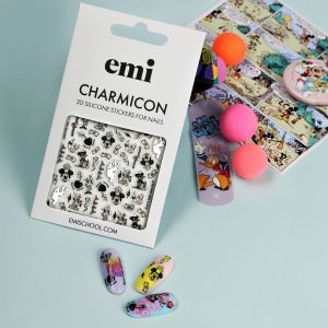 Uzlīmes Charmicon 3D Silicone Stickers #247 Comics, silikona
