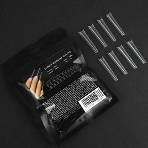 Gēla tipši balerīna, Express manicure nail tips Coffin, izmērs #10, 50 gabali