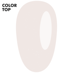 Tops EMI E.MiLac Color Top Purity Style, 9 ml, pienains ar spīdumiem bez lipīgā slāņa