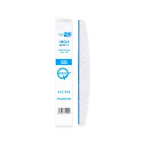 Vīle BASIC NAIL4U, pusmēness 100/180 25 gabali