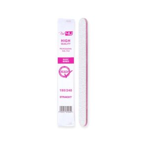 Vīle BASIC NAIL4U, taisna 180/240 1 gabals