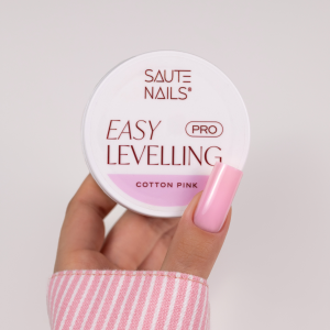 Gēls nagu modelēšanai Saute Nails Easy Levelling PRO Cotton Pink 30g