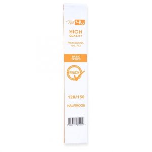 Vīle BASIC NAIL4U, pusmēness 120/150 25 gabali
