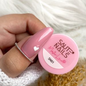 Gēla krāsa balta Saute Nails Master Line SN01 5g (franču manikīram un smalkajām līnijām)