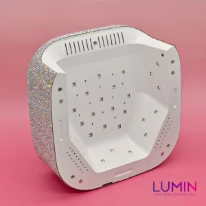 LED lampa ar displeju, taimeri, automātisko sensoru - Lumin S9 UV LED 48W