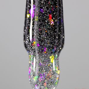Tops Saute Nails Silver Flash, gaismu atstarojošs tops bez lipīgā slāņa 8ml