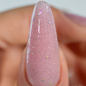 Tops Saute Nails Silver Flash, gaismu atstarojošs tops bez lipīgā slāņa 8ml