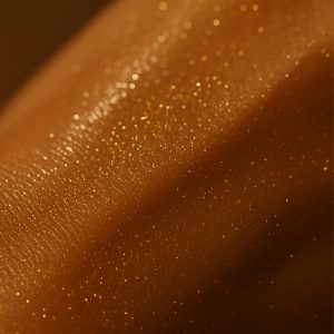 Shimmer Oil FEHU 12 ml, mitrinoša eļļa rokām, ādai un kutikulai ar zelta spīdumu