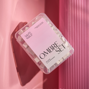 Ombre Set - metāla turetājs + 100 sūklīši