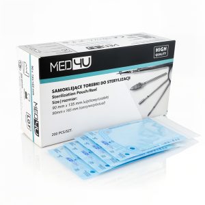 Sterilizācijas maisiņi manikīra instrumentiem 90 × 135 mm, 200 gabali