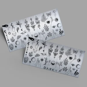 DARK Stamping Plate 10 - stempinga plāksne