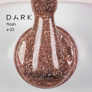 DARK Gel Polish Flash 03, 10 ml atstarojošā gēllaka
