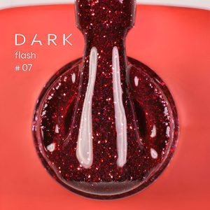 DARK Gel Polish Flash 07, 10 ml atstarojošā gēllaka