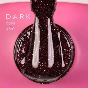 DARK Gel Polish Flash 09, 10 ml atstarojošā gēllaka
