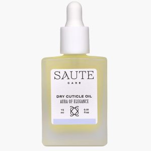 Dry Cuticle Oil Saute Care Aura of Elegance 15ml, sausā kutikulas eļļa