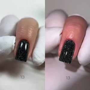 DARK Gel Polish Flash 13, 10 ml atstarojošā gēllaka tumši zaļa