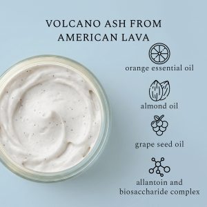 Ķermeņa skrubis Volcano Ash Scrub FEHU, 150 g