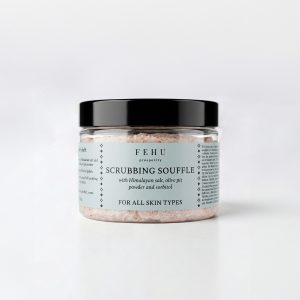 Scrubbing Souffle FEHU , 150 g ķermeņa skrubis