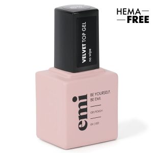 Tops EMI E.MiLac Velvet Top Gel, 9 ml matēts