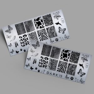 DARK Stamping Plate 15 – stempinga plāksne