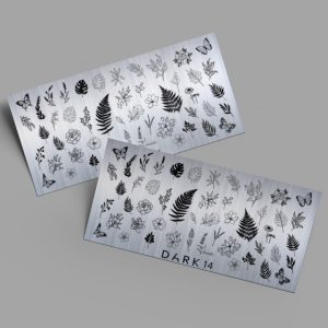 DARK Stamping Plate 14 – stempinga plāksne