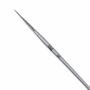 DiZi Lineārā Ota  5/0, 10 mm, tumšā sintētika