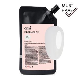 Fiber Base Gel Milk #2 EMI , 100 ml pienaina gēllakas bāze