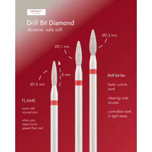 DIVINITY Dimanta frēzes uzgalis Diamond bit 